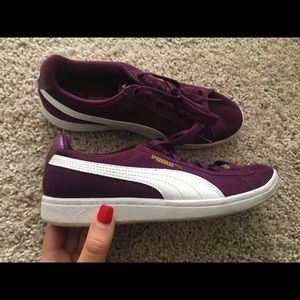 Puma Burgundy Shoes